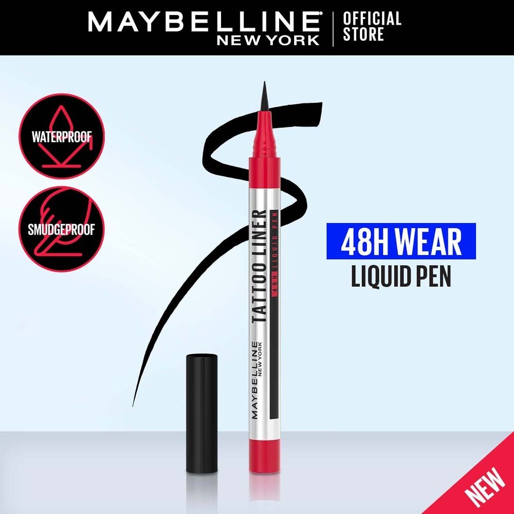 Maybelline Tattoo Liner 48H Liquid Pen 1G (Black)