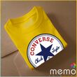 memo ygn Converse unisex Printing T-shirt DTF Quality sticker Printing-Yellow (XXL)