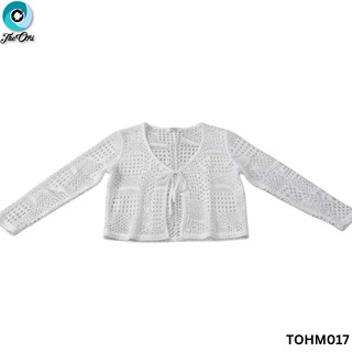 The Ori Women Cardigan TOHM017 White Large