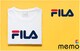 memo ygn FILA unisex Printing T-shirt DTF Quality sticker Printing-White (Small)