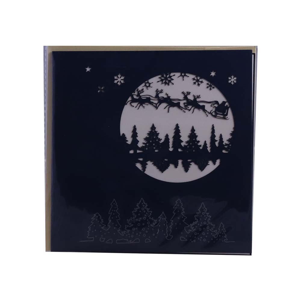 X`Mas Greeting Card A021124