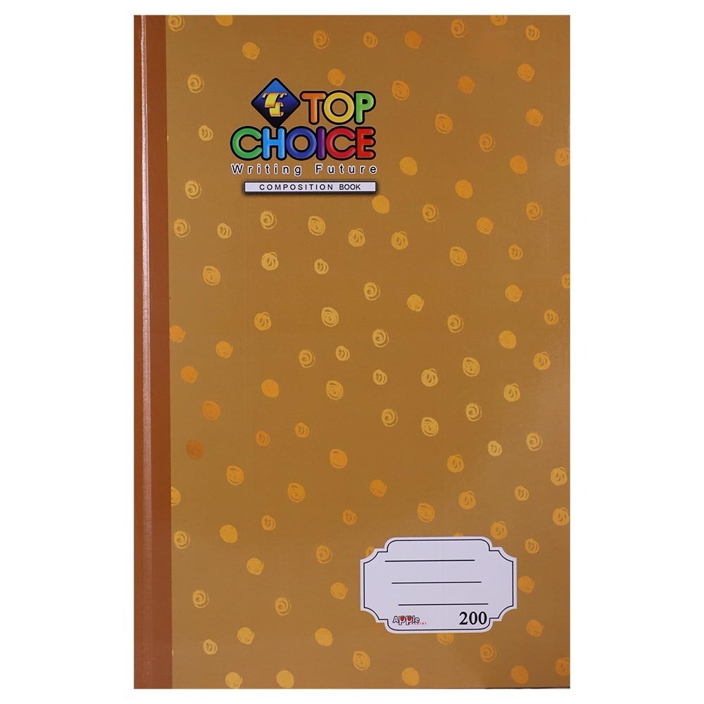 Top Choice Apple Ledger Book P-200