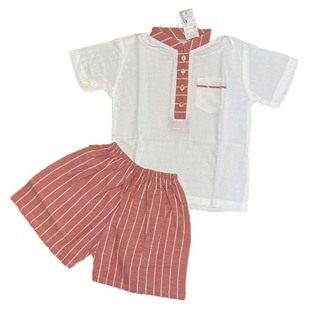 Lavender Boy Cotton Set Design 19 C006 Size-Small