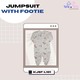 Te Te & Ta Ta Jumpsuit With Footies Pink 0-3 Months (3Pcs/1Set) KJSF-L101