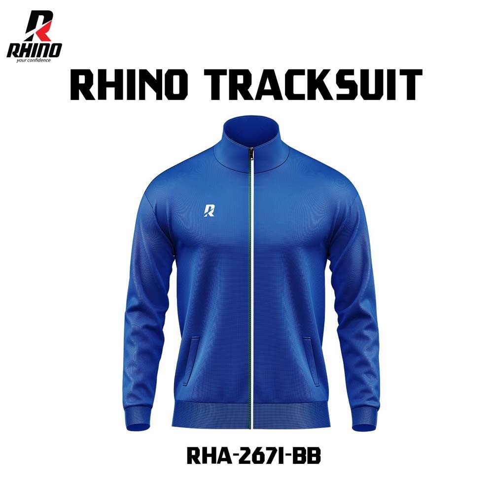 Olympic Rhino Tracksuit RHA-2671-Blue 2XL