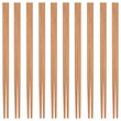 Ikea Medhjälpare Chopsticks 10 Pairs, Bamboo Wood 504.294.38