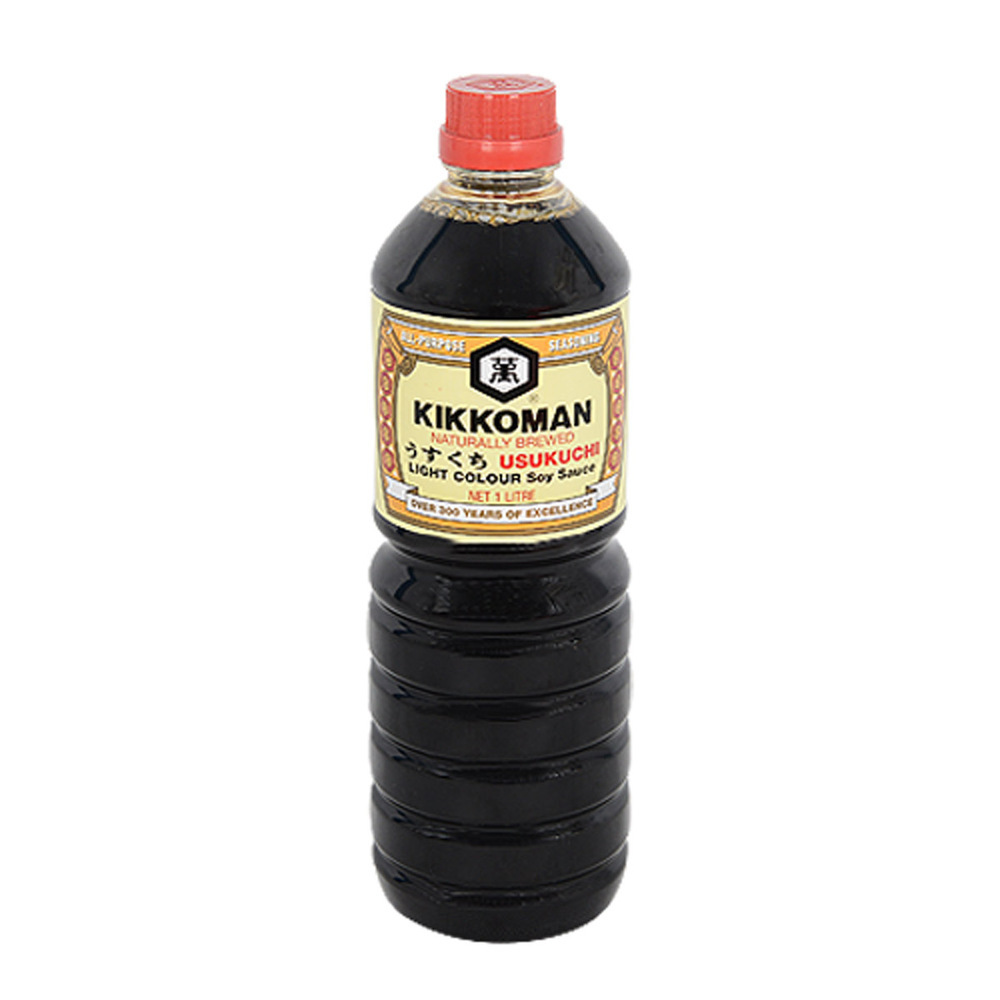 Kikkoman Usukuchi Soy Sauce Light 1LTR