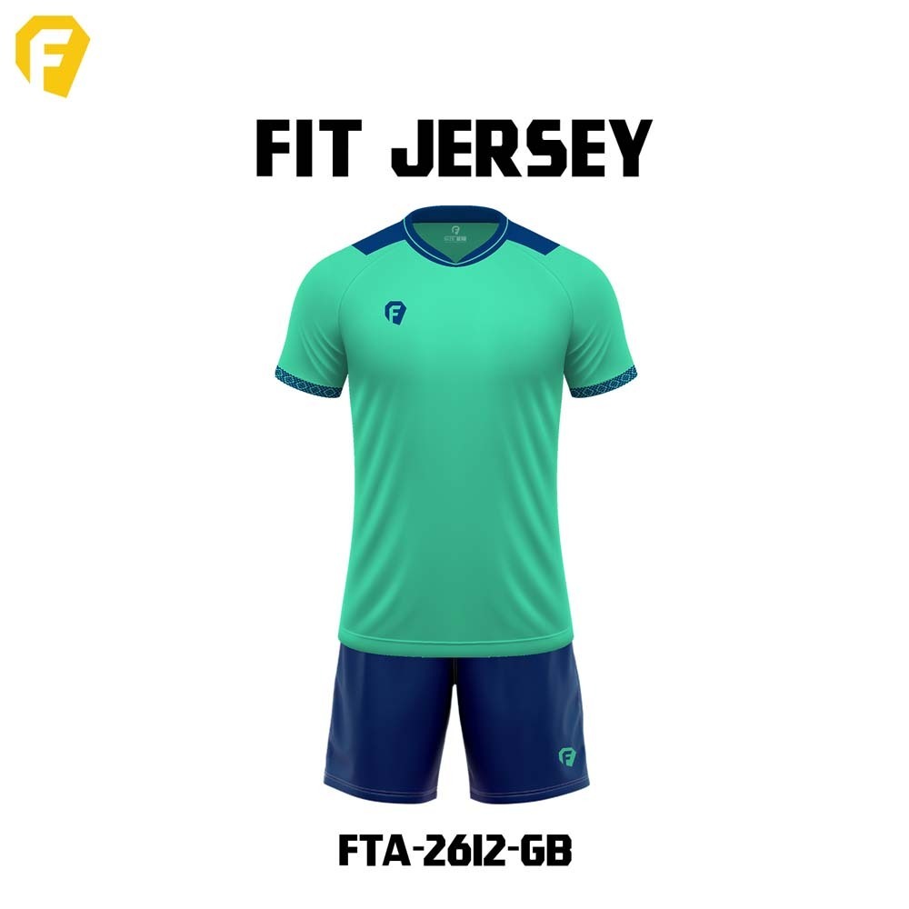 Olympic Fit Jersey FTA-2612-Green Medium