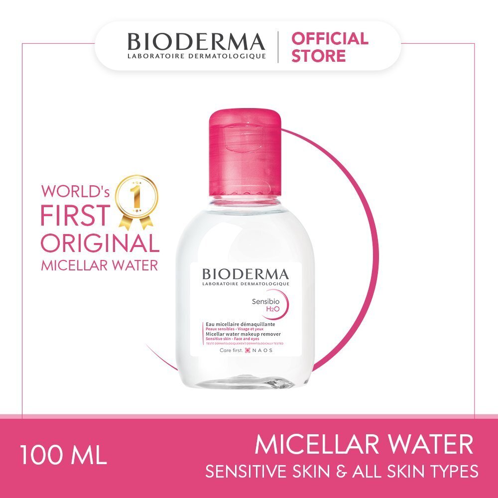 Bioderma Sensibio H2O Micellar Water Makeup Remover 100ML