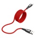 X39 Titan Charging Data Cable For Lightning/Red