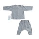 TC1026M Tiny Cozy Baby Comfy Set Dark Grey