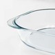 Ikea Följsam Oven Dish, Clear Glass, 24.5X24.5 CM  303.112.70