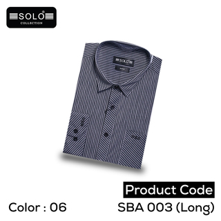 Solo Collection SBA 003 (Long) Slim Fit Shirt Large 06