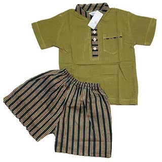 Lavender Boy Cotton Set Design 19 C001 Size-Small