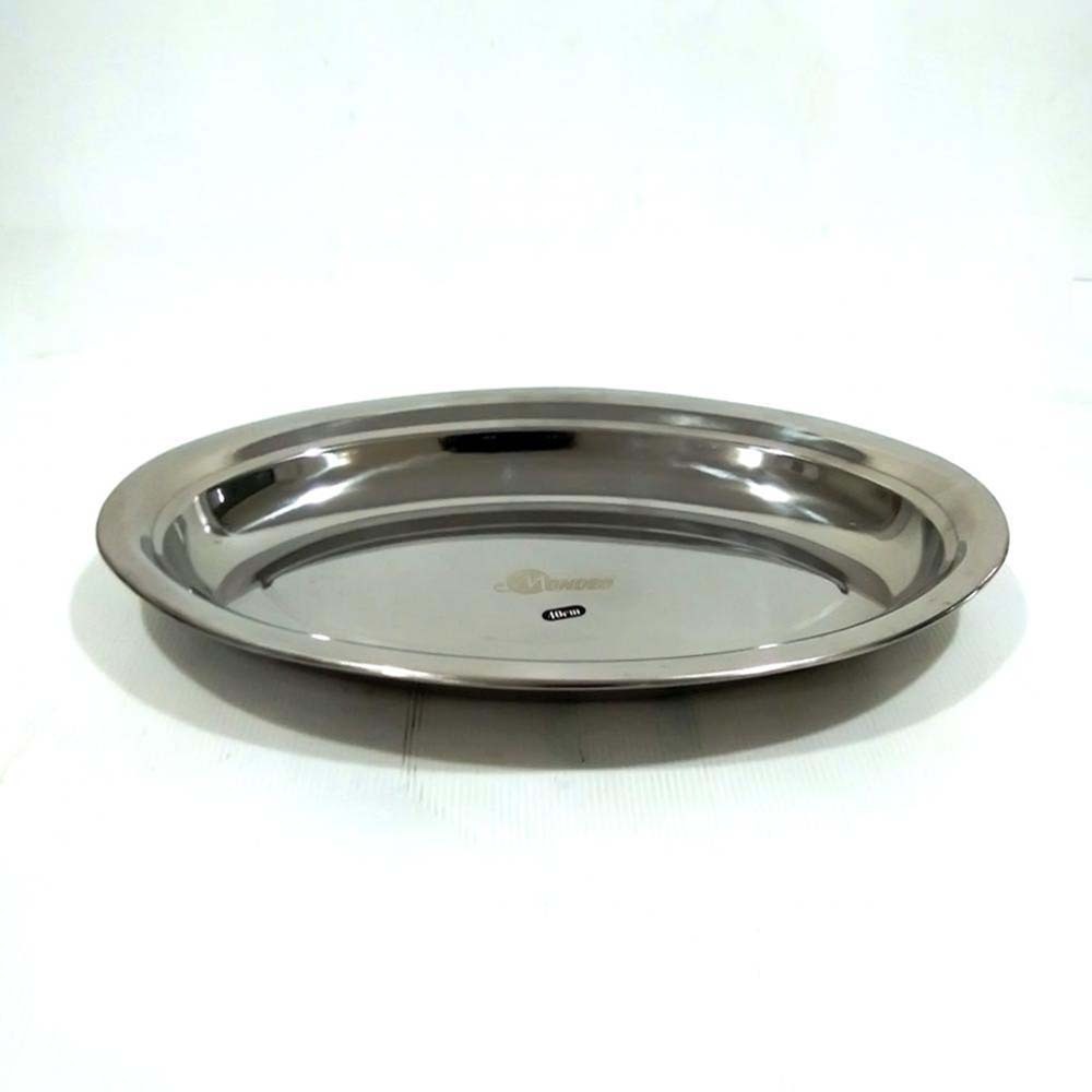 Oval Stainless Steel Plate 40cm MD-ED-040
