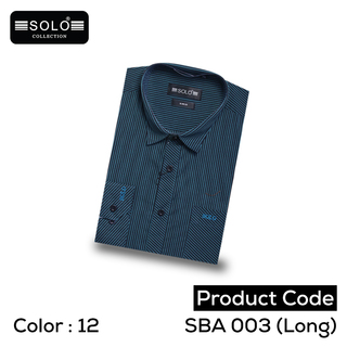 Solo Collection SBA 003 (Long) Slim Fit Shirt Medium 05