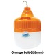 Family Orange LED Charging Bulb 150W (120mm)
