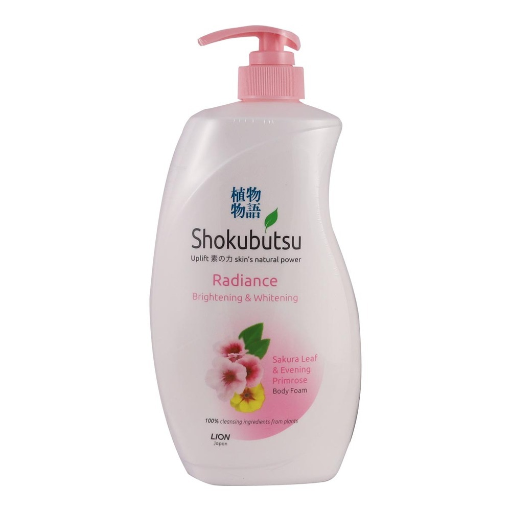 Shokubutsu Body Foam Brightening&Whitening 900ML