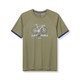 241103018 Bossini Men T-Shirt SS 24-S/S Green ( XL )