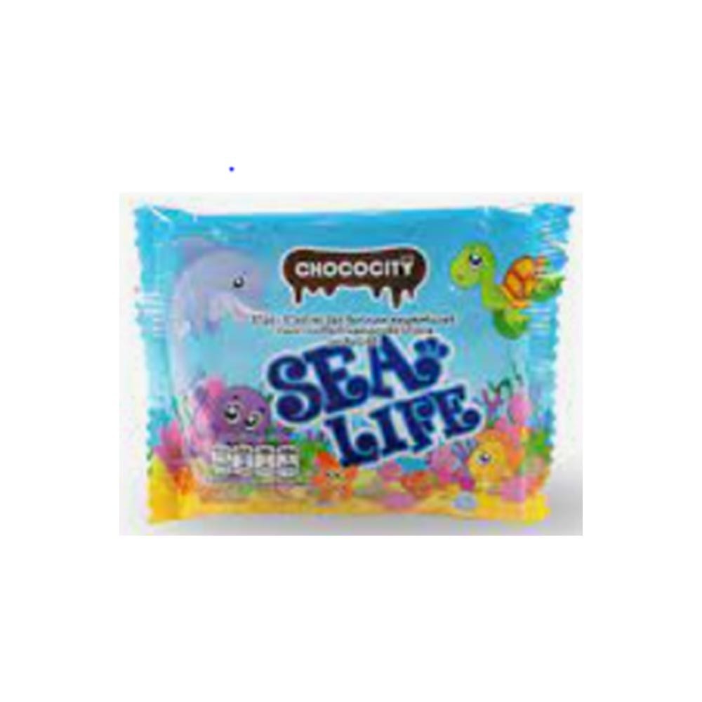 Chococity Milk Chocolate Sea Life 24G