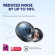 Anker Space A40 Auto-Adjustable Active Noise Cancelling Wireless Earbuds (Black)