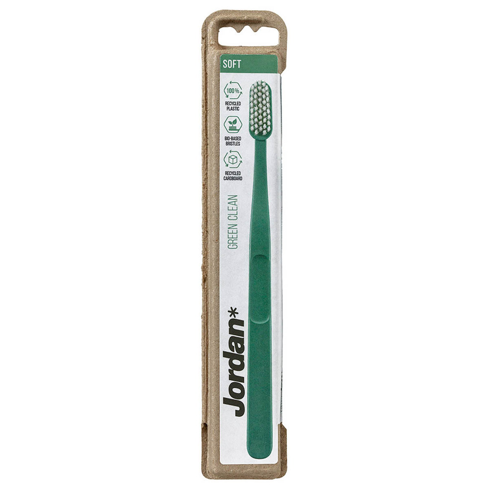 Jordan Tooth Brush Green Clean Soft(Adult)