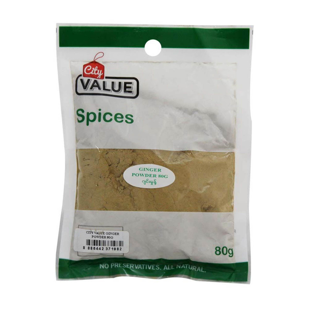 City Value Spices Ginger Powder 80G