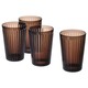 Ikea Vardagen Glass, Brown, 31 Cl 105.305.27