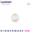 Luminarc Arcopal Tempered Zulmee Dessert Plate 18CM