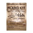 HlaingKyi 100% Pure Arabica Coffee (Honey Process, Roasted Beans, 1000 Grams)