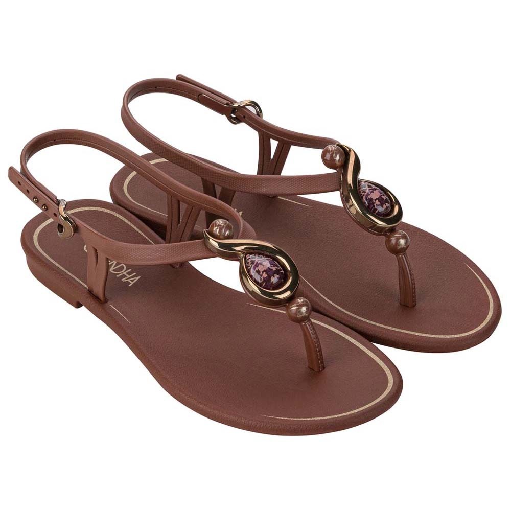 Grendha Harmonia Sand Ad Sandal (No-5) Cocoa Brown
 119084BG46905