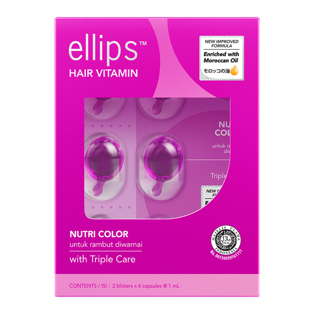 Ellips Hair Vitamin Triple Care 2X6PCS