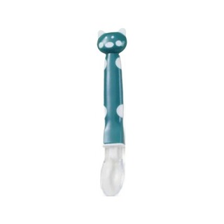 Baby Cartoon Silicone Spoon Yellow 10778