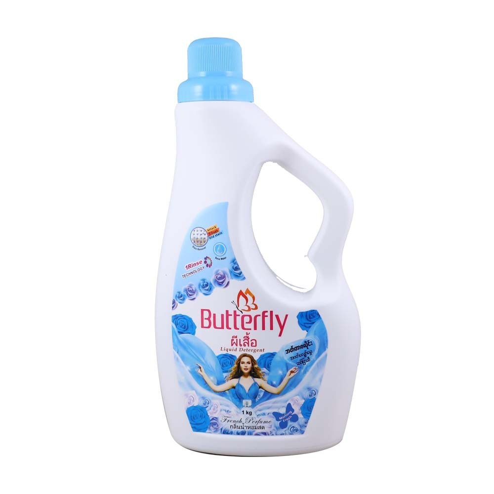 Butterfly Detergent Liquid Morning Fresh 1KG