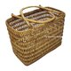 Rattan Basket Lemon Yellow