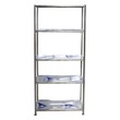 Stainless Steel Shelf 5Steps 75X35X160CM NW-75-5