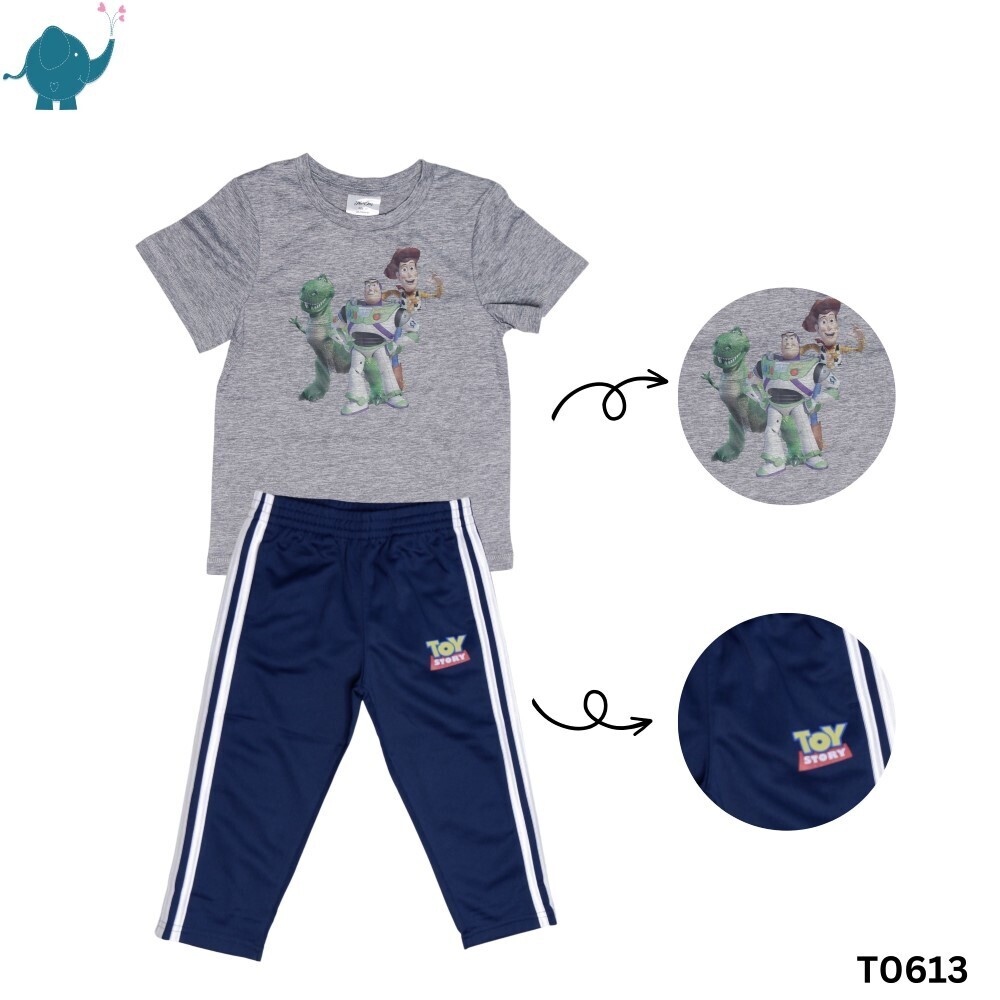 Maxmia Kid Twopieces Set T0613 7T Grey