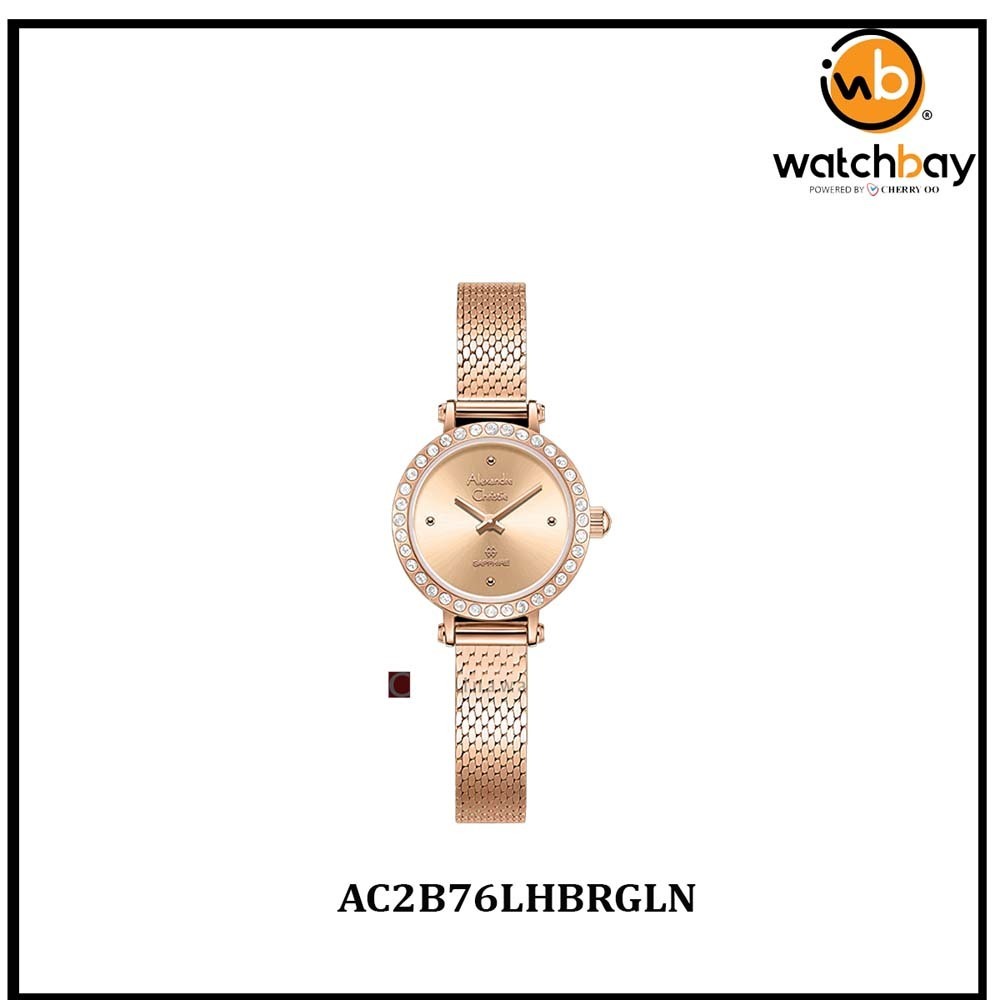 Alexandre Christie Women Watch AC2B76LHBRGLN Cherry Oo