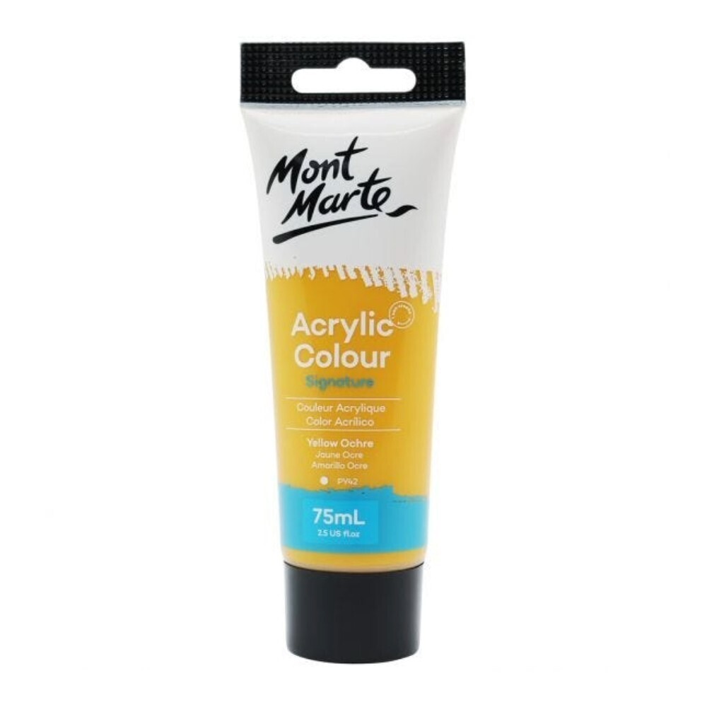 MM Studio Acrylic Paint 75ML - Yellow Ochre