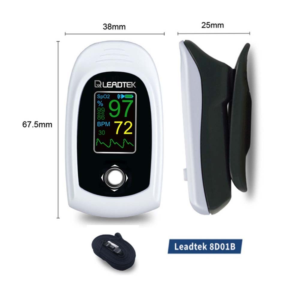 (Buy 1 Get 1 Same Item) Leadtek Oximeter (8D01B Leadtek Pulse Oximeter)