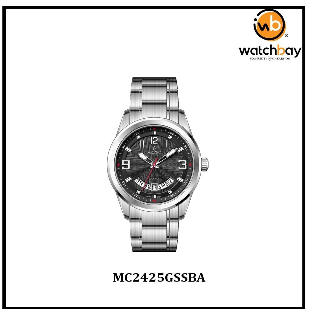 M.Cavo Men Watch MC2425GSSBA Cherry Oo