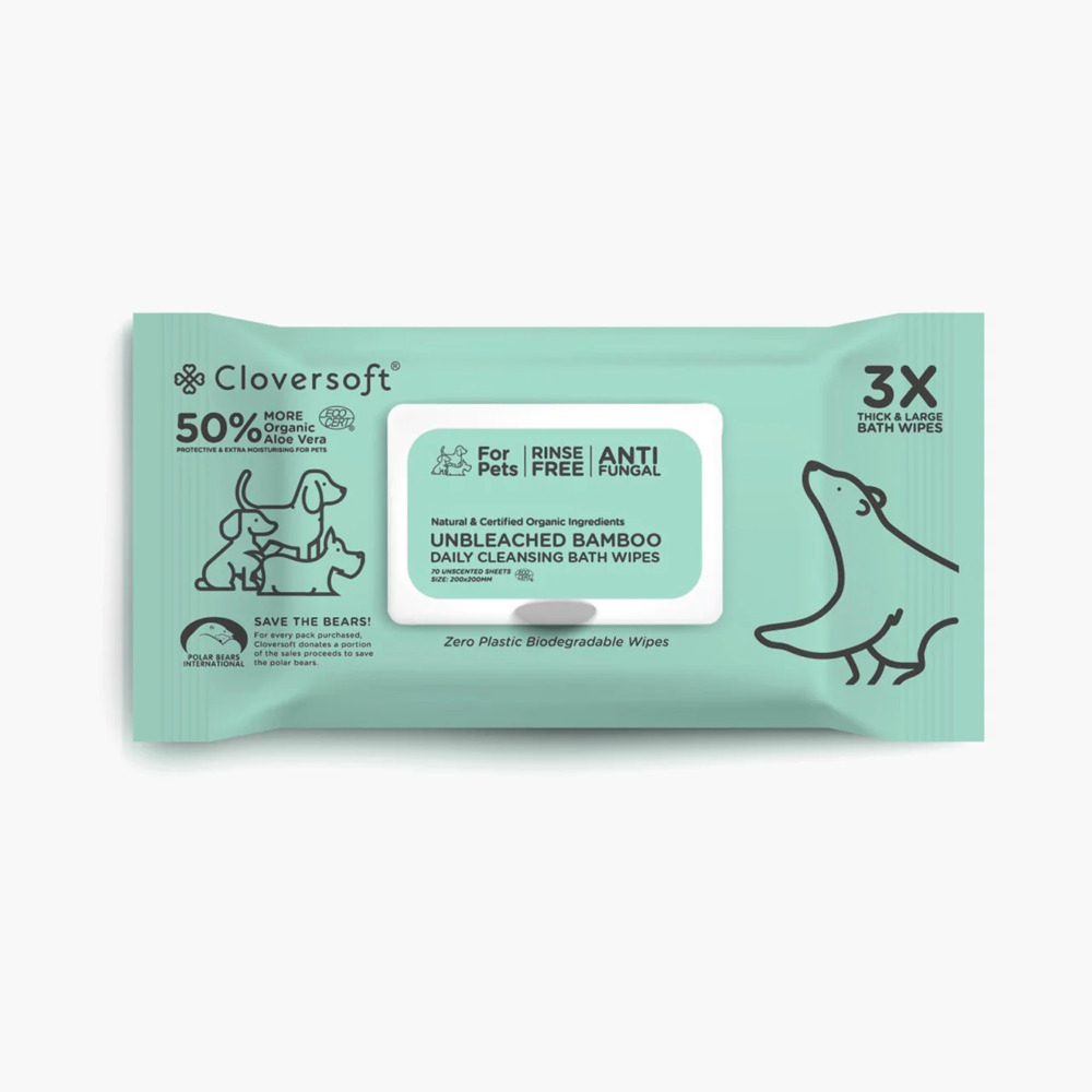 Cloversoft Pet Wipes