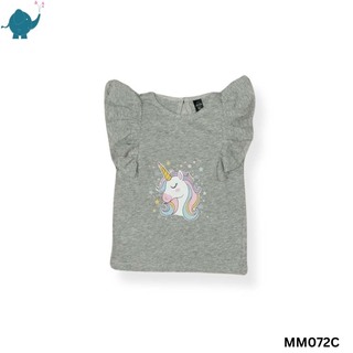 Max & Mia Kid Girl Sleeveless Top MM072C Light Gray Small