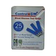 Control +G Blood Glucose Test Strip 25PCS