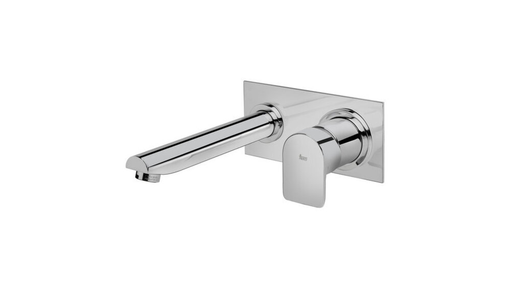 Wall-mounted 
washbasin Mixer  Model : Formentera Wall-mounted washbasin Mixer