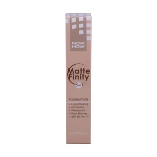 Now How Matte Finity Foundation 25ML NBCUFN Y2