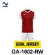 Goal Jerseys GA-1002-RW Red (Extra Large)