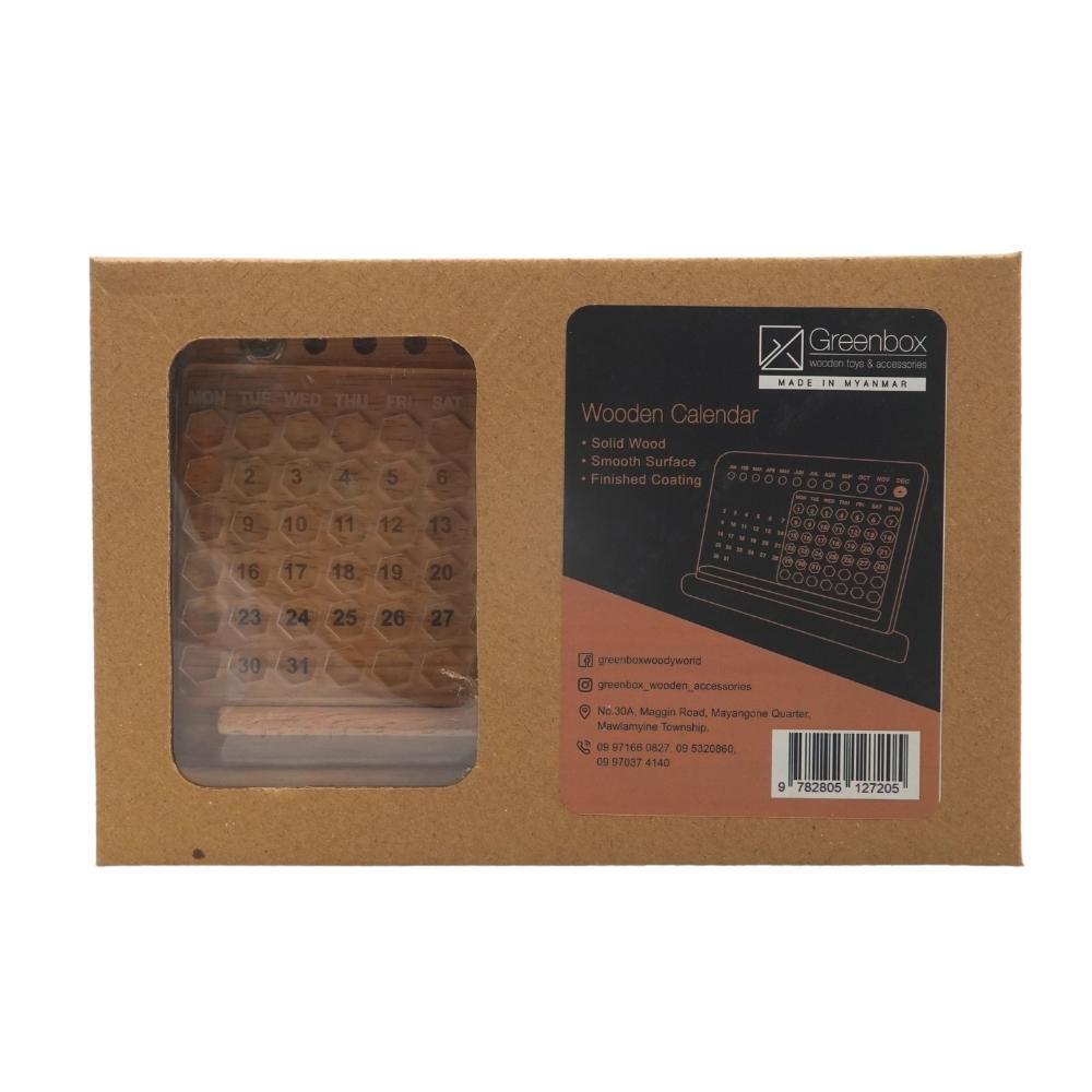 GM Wooden Calendar