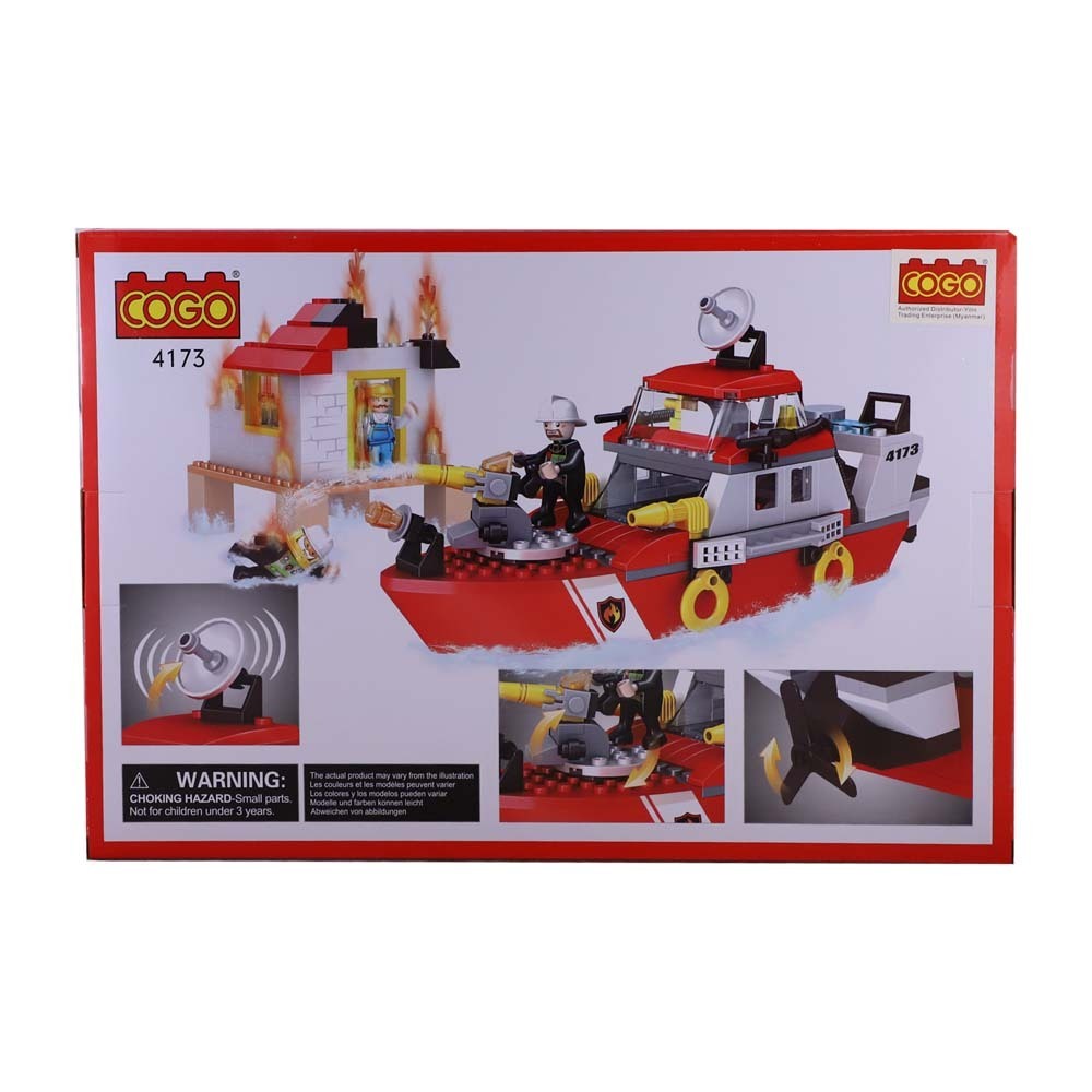 Cogo Fireboat 316PCS No.4173