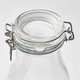 Ikea Korken Bottle Shaped Jar With Lid, Clear Glass, 1 L  805.413.63